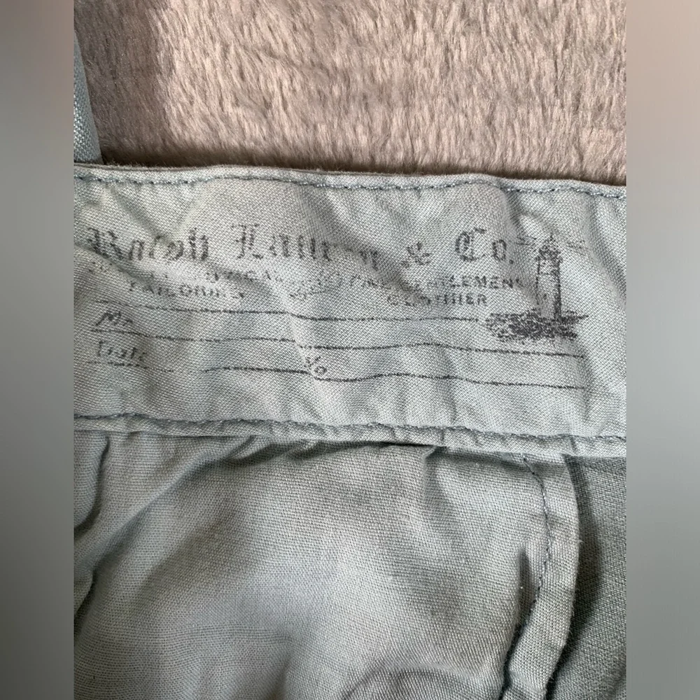 Polo Ralph‎ Lauren Chino Pants Mens 38x32 Teal/Grey Slim GI Fit 100% Cotton
